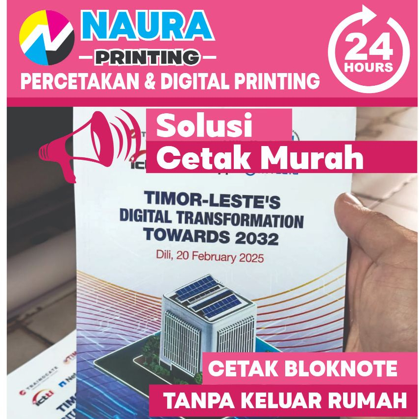 Cetak Blocknote Block note Notes Seminar Meeting Hotel MURAH