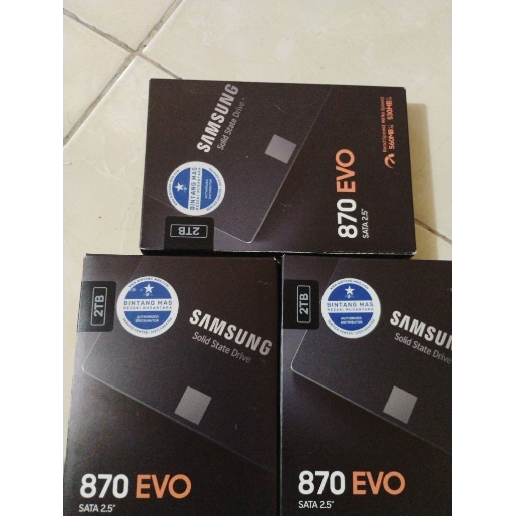 SSD SAMSUNG 870 EVO 2TB ORIGINAL