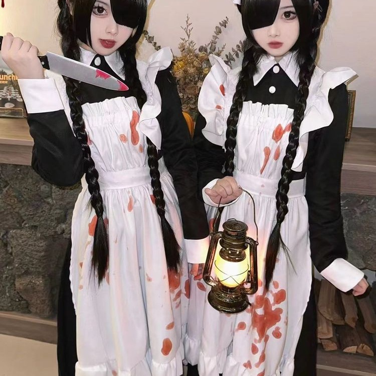 Pakaian Cosplay Halloween, Kostum Dewasa Wanita, Dekorasi Dewasa, Peralatan Berdandan, Pakaian Berma