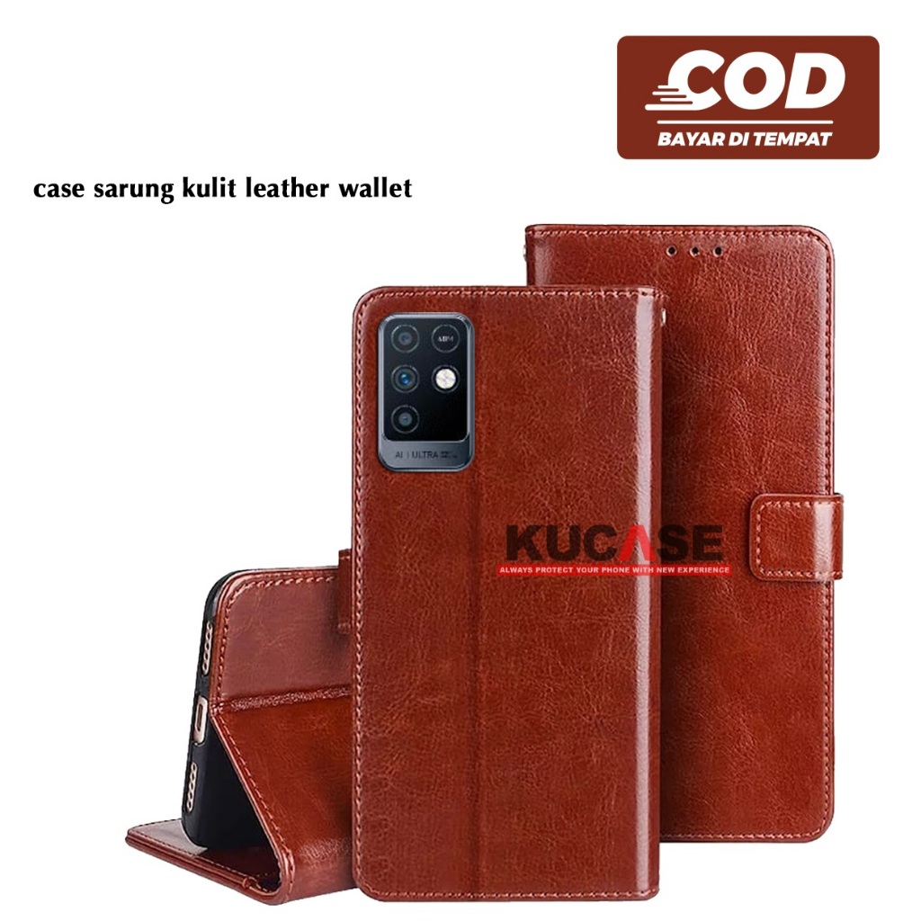 Flip Case Wallet Dompet Kulit Case Sarung buku Infinix Note 10 Infinix Note 10 Pro Infinix Note 11S 