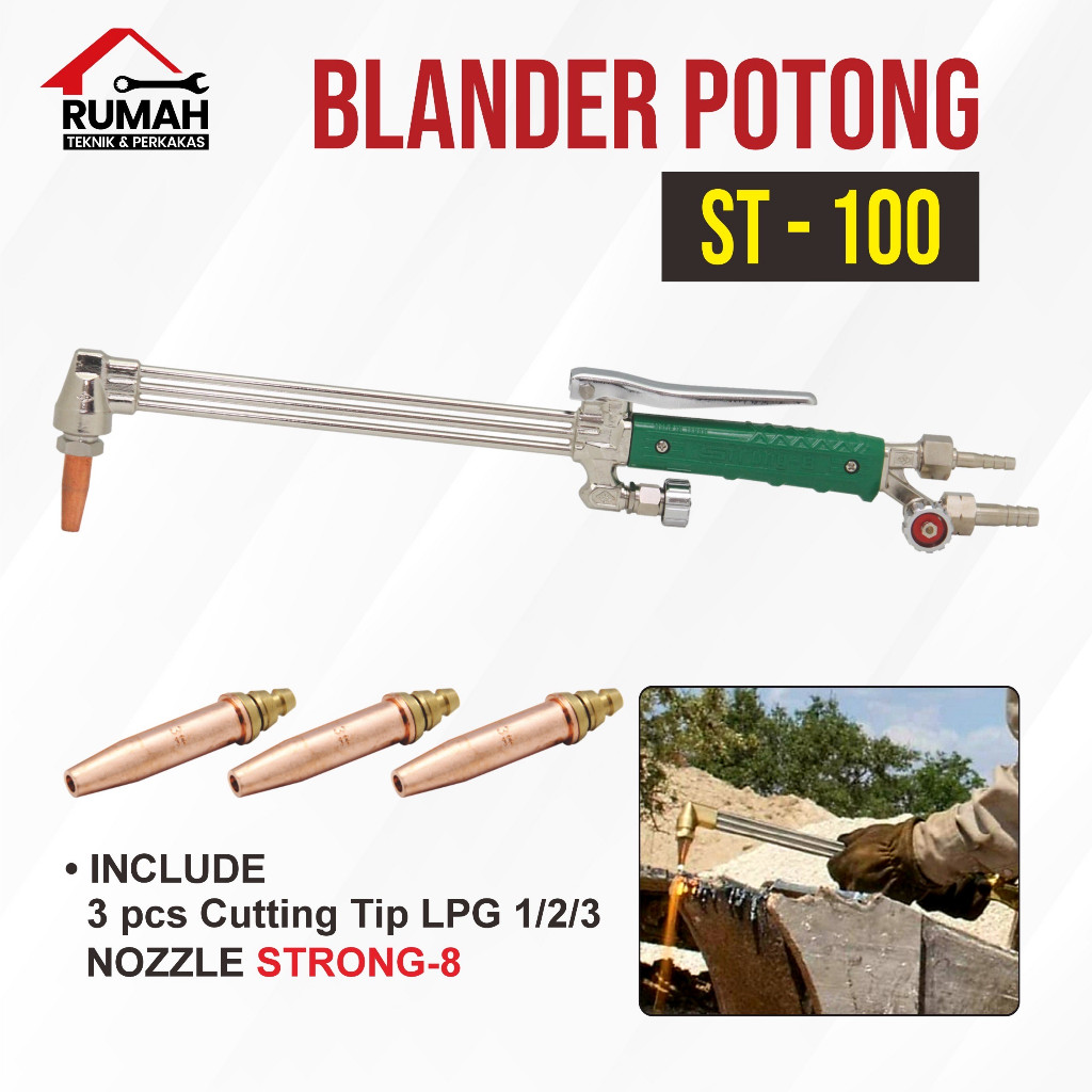 BLANDER POTONG (ST-100) ALDO / Cutting Torch / Stang Blander Las
