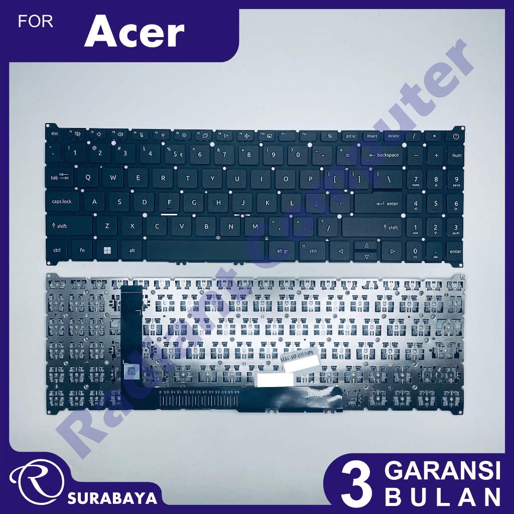 Keyboard Acer Aspire A315-24 A315-24P A315-24PT A315-59 A315-59G A315-510 A315-510P