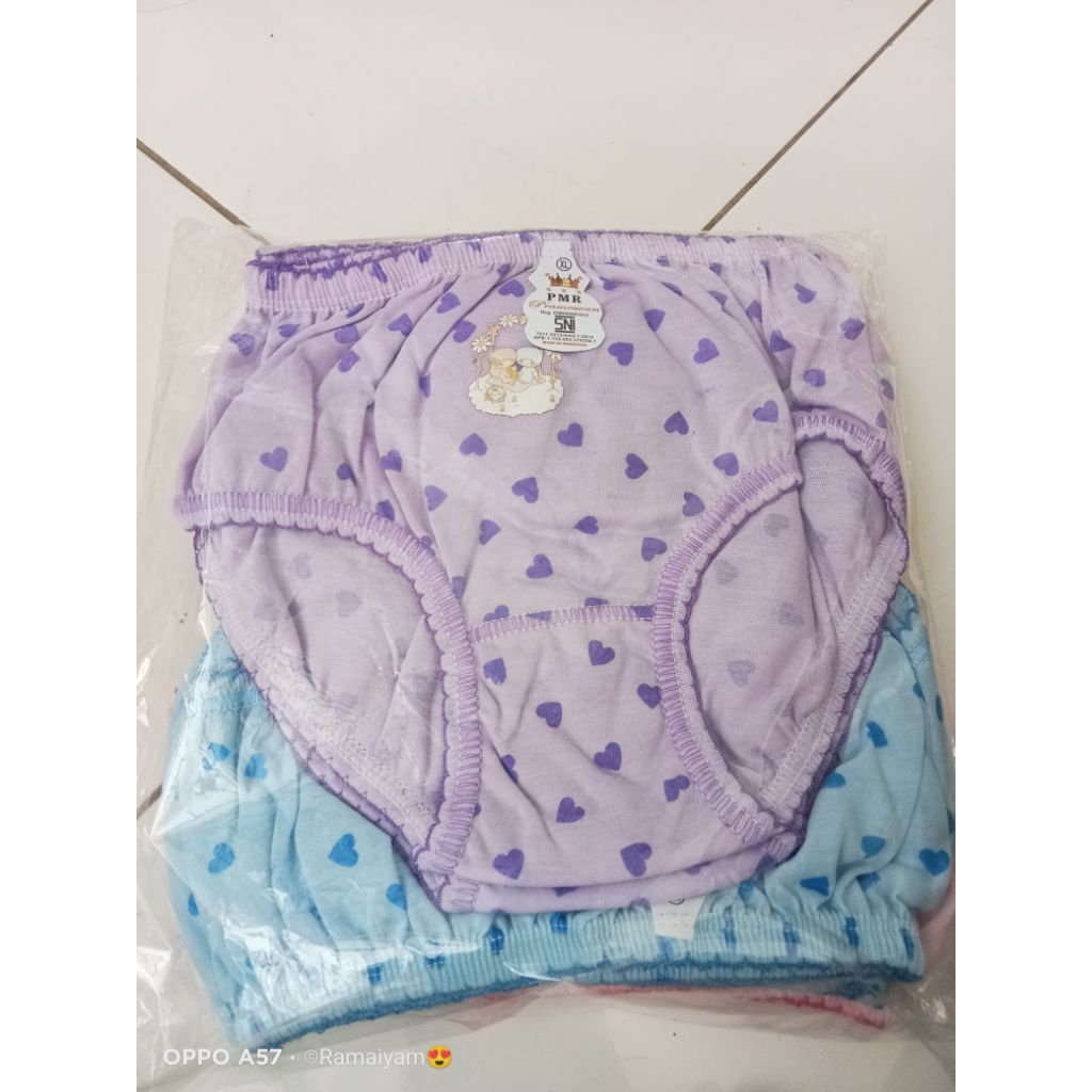 Celana dalam anak sablon rijek konveksi