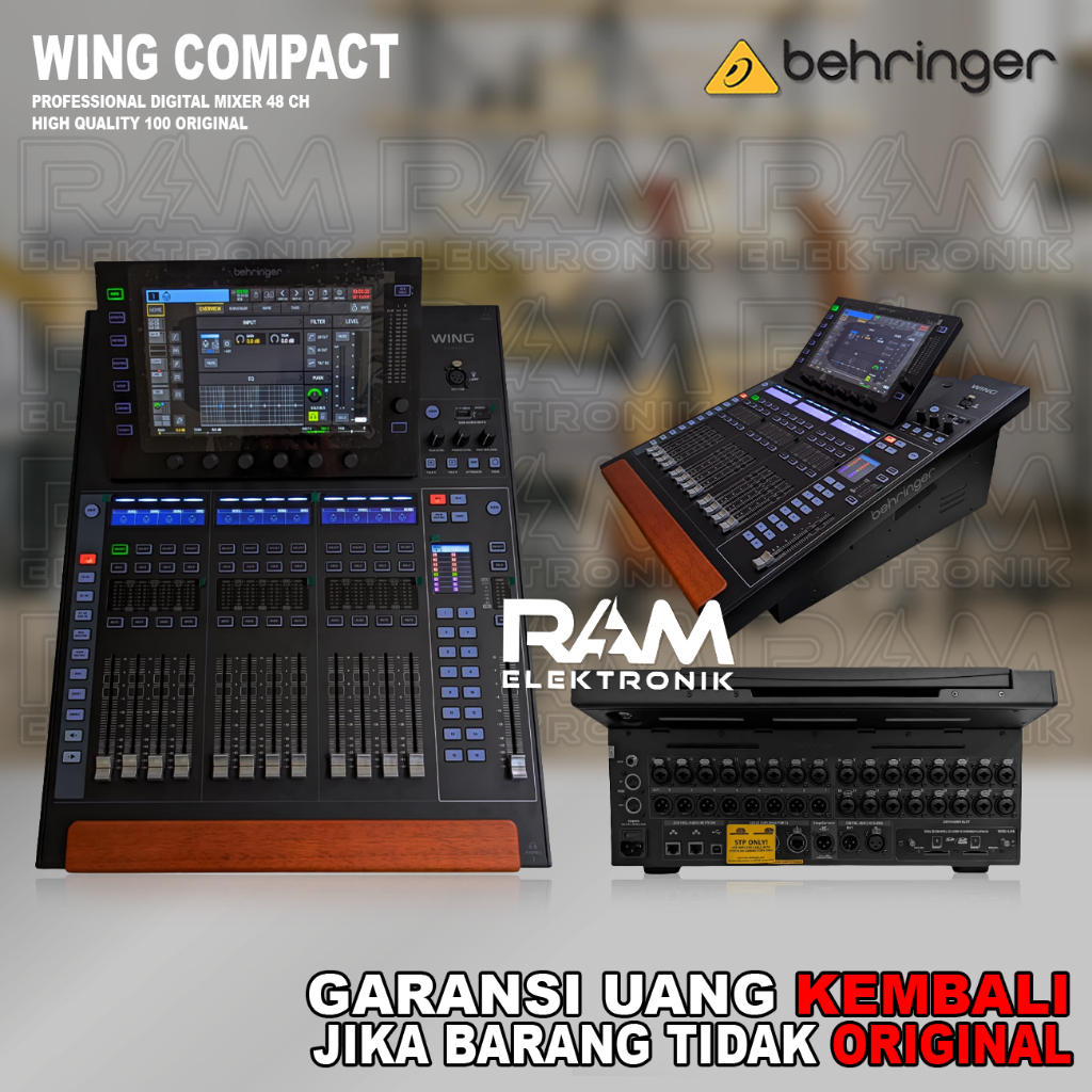 Digital Mixer 48 Channel BEHRINGER WING COMPACT Full Stereo Original