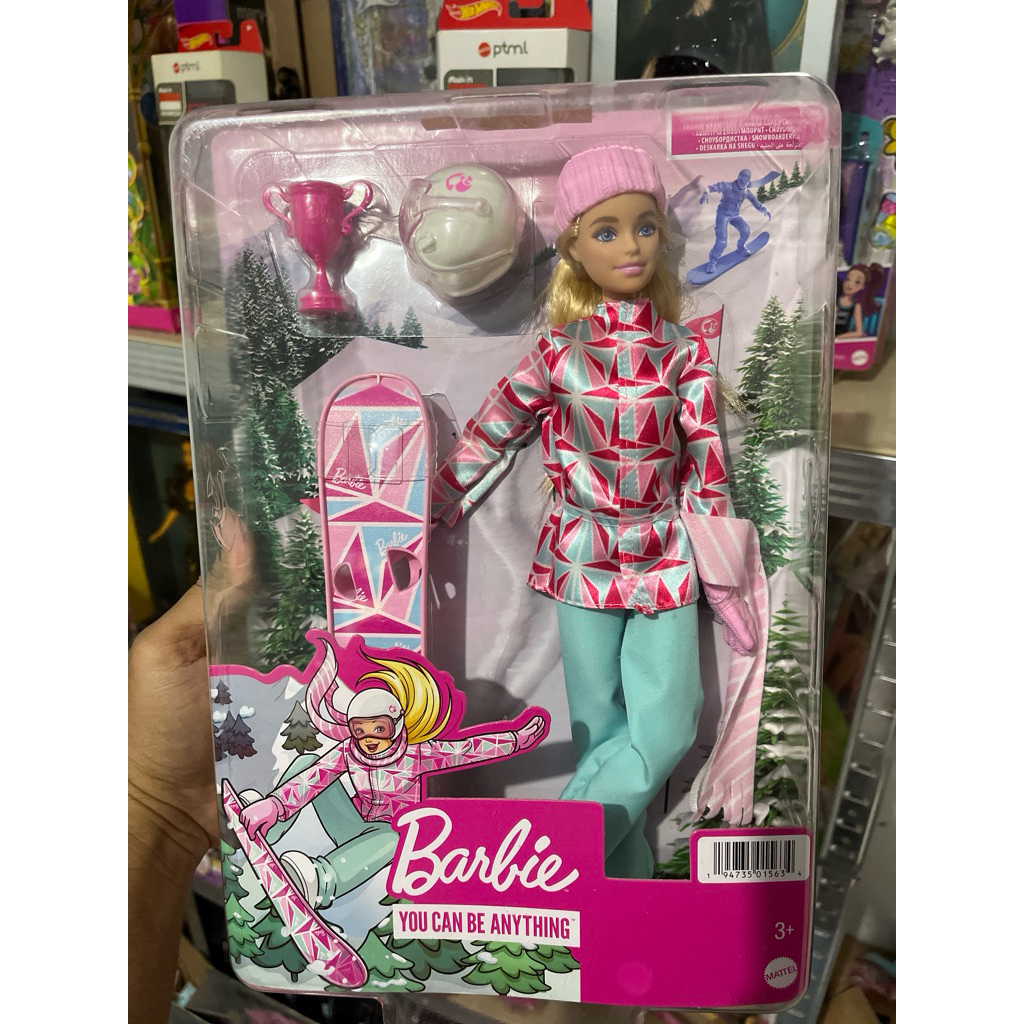 Barbie Artikulasi Snowboard
