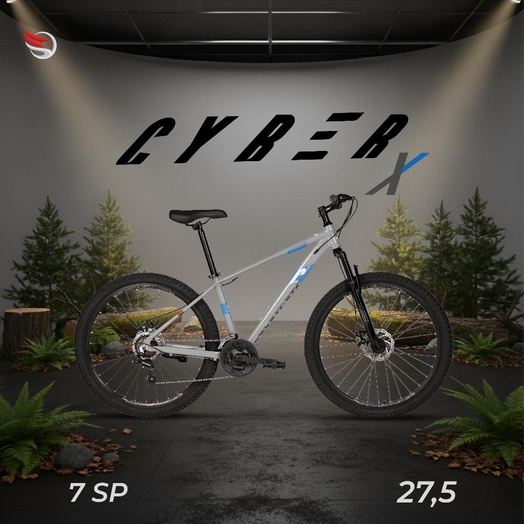 SEPEDA GUNUNG MTB 27.5 INCH ELEMENT CYBER X FRAME ALLOY 21 SPEED