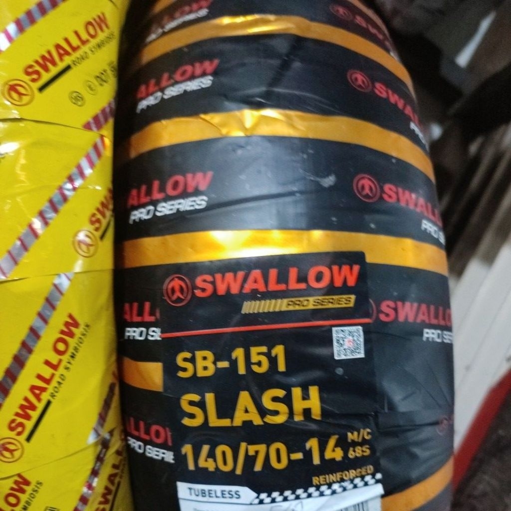 Ban tubeless slash 140/70-17 Original swallow