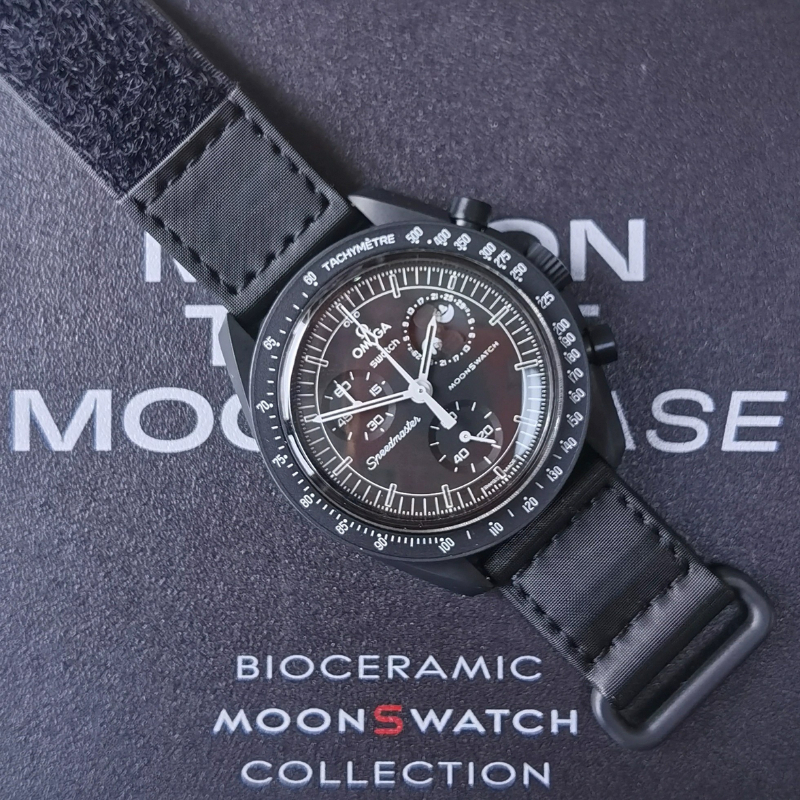 Jam Tangan kuarsa santai pria dengan keramik biologis