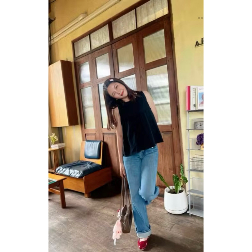 TENK TOP BLOUSE ATASAN WANITA KOREA STYLE