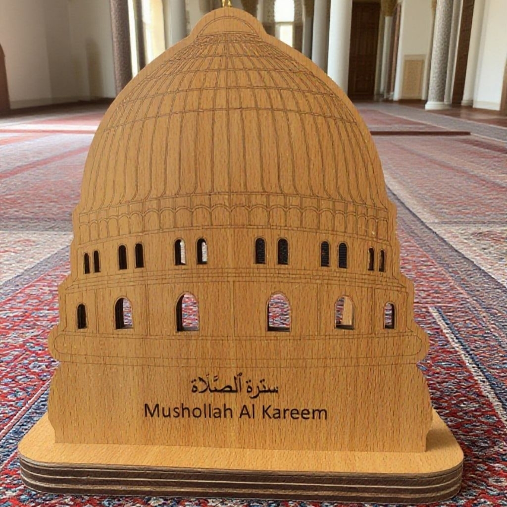 SUTRAH SHALAT KUBAH MASJID NABAWI MADINAH