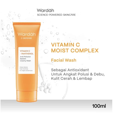 Wardah C-Defense Facial Foam - 100ml
