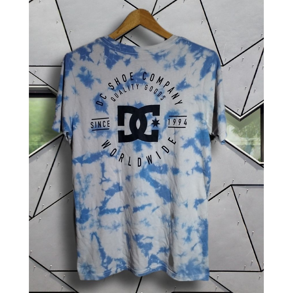 DC tie dye kaos brand second/bekas/branded