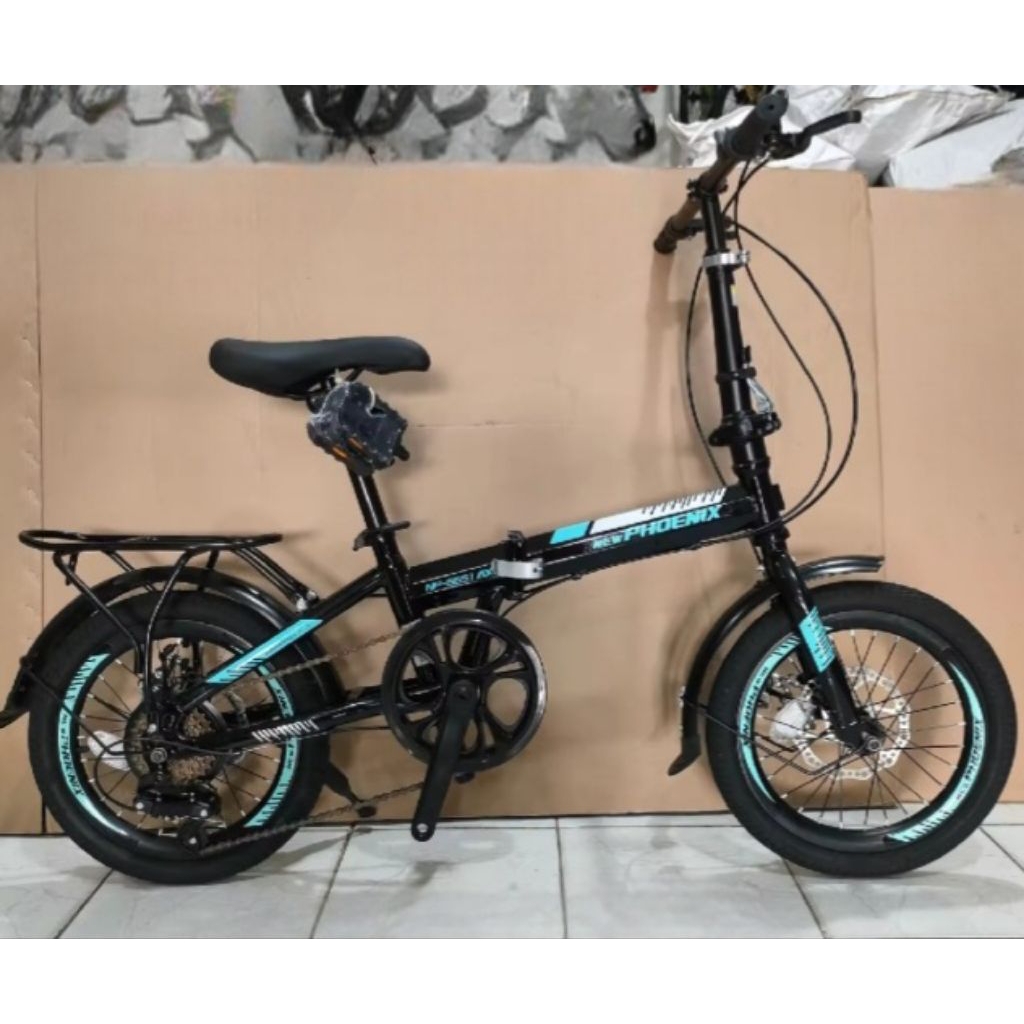 SEPEDA LIPAT PHOENIX 16 INCH CAKRAM 7SP HARGA PROMO NEW