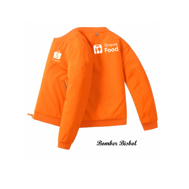 Jaket Driver ShopeeFood | Jaket Shopee Food | Jaket ShopeeFood Origianl