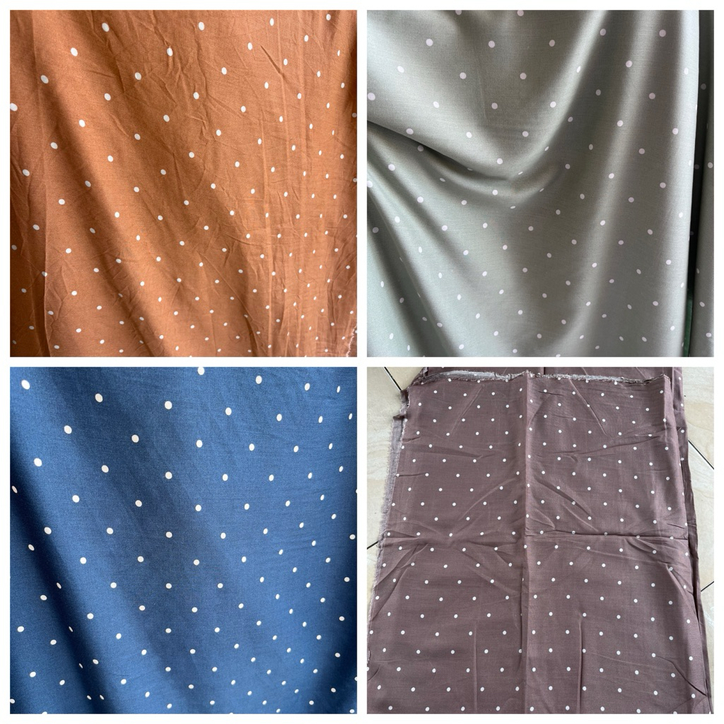 rayon motif anak /rayon motif polka/bahan adem /katun rayon motif/rayon motif anak (HARGA YANG TERTE