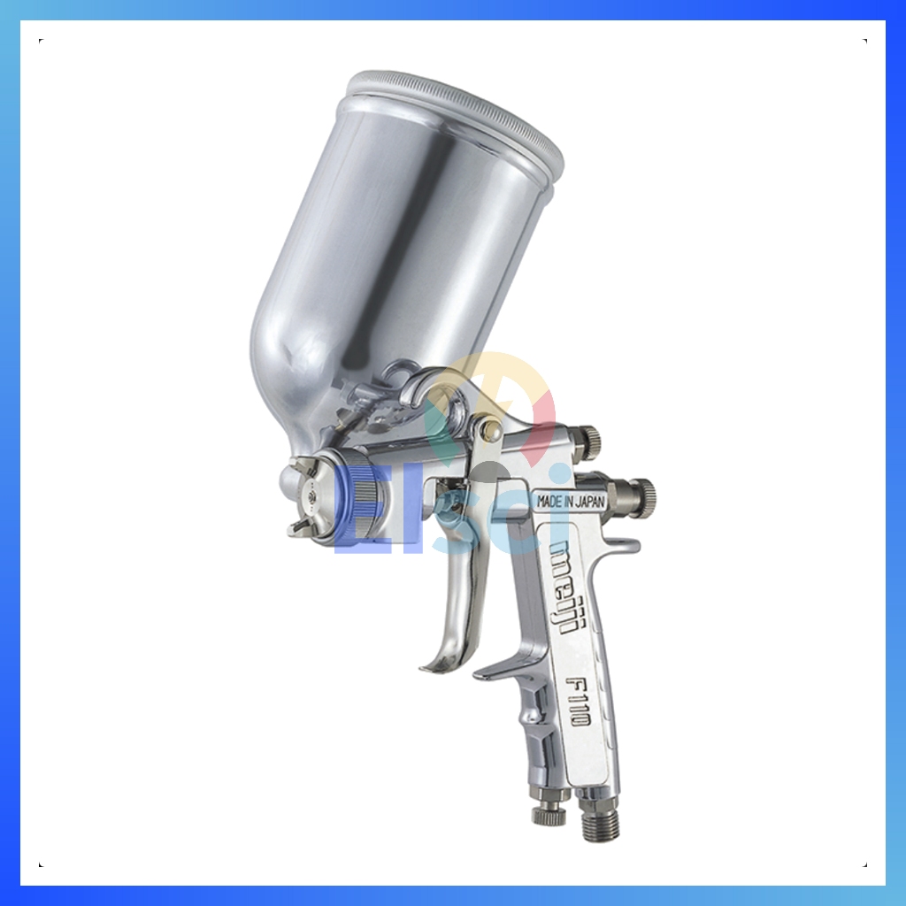 Meiji F110-G13T Spray Gun with 4GD Paint Cup Tulip Series