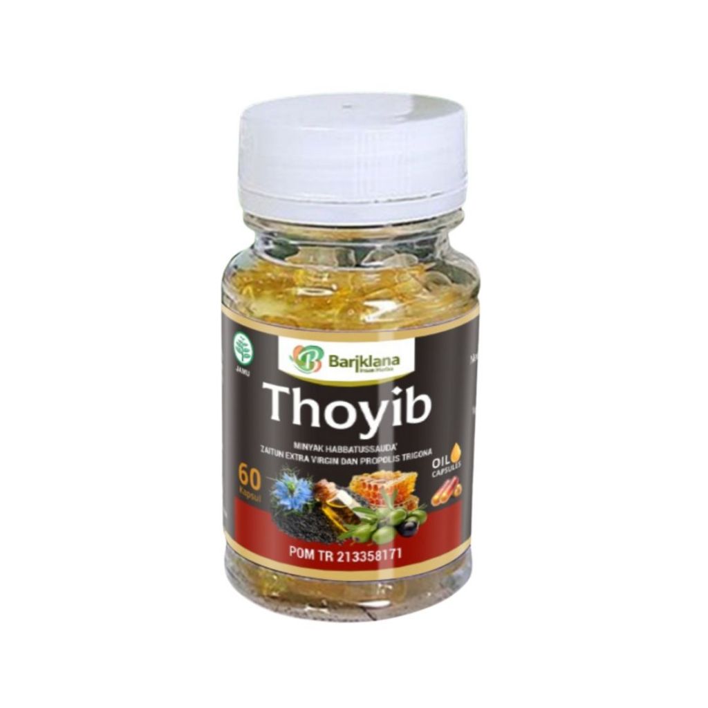 Bariklana Thoyib Habbatussauda Isi 60 Kapsul