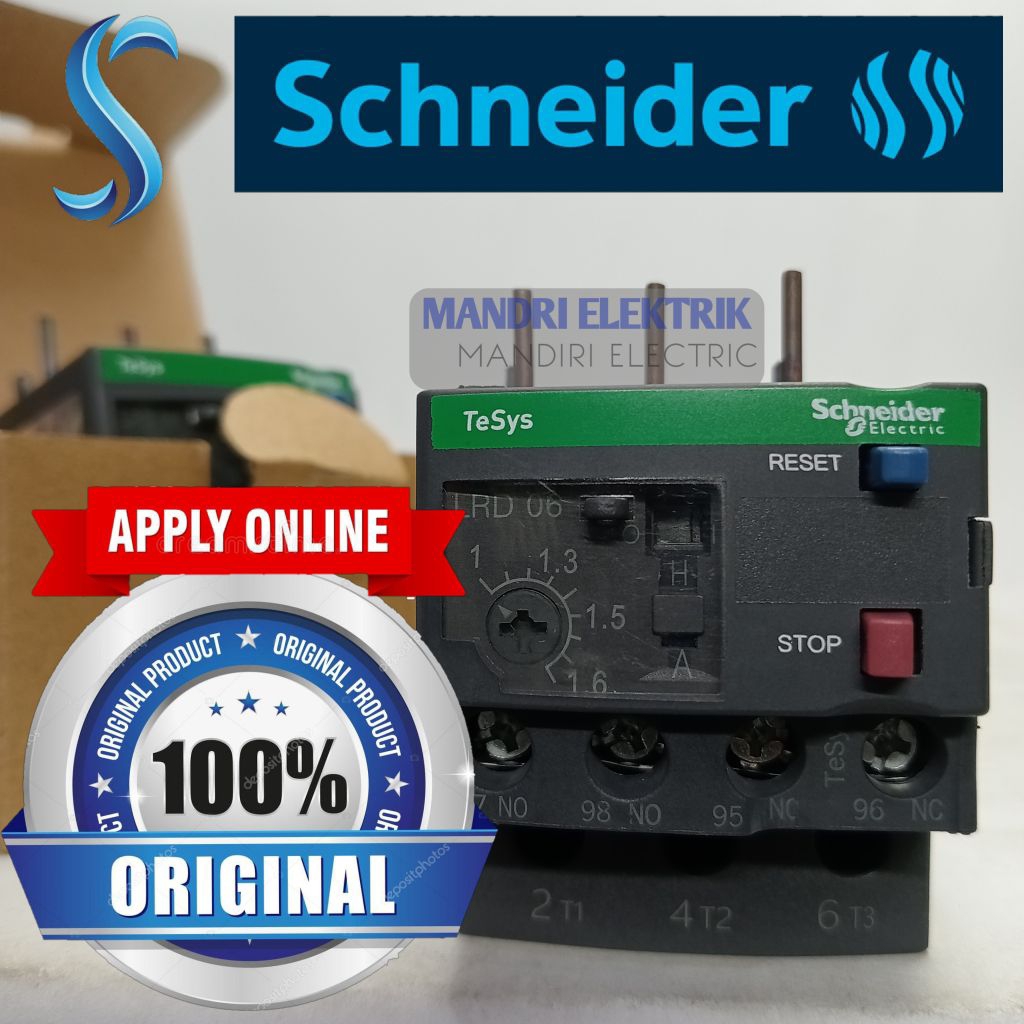 thermal overload Schneider LRD06 lrd06 1-1,6a thermal overload lrd 06 Schneider LRD 06 overload Schn