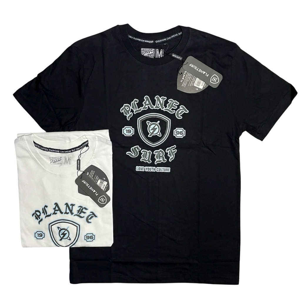 BAJU KAOS PLANET SURF MOTIF SIMPLE LIKE ORI (BISA COD)