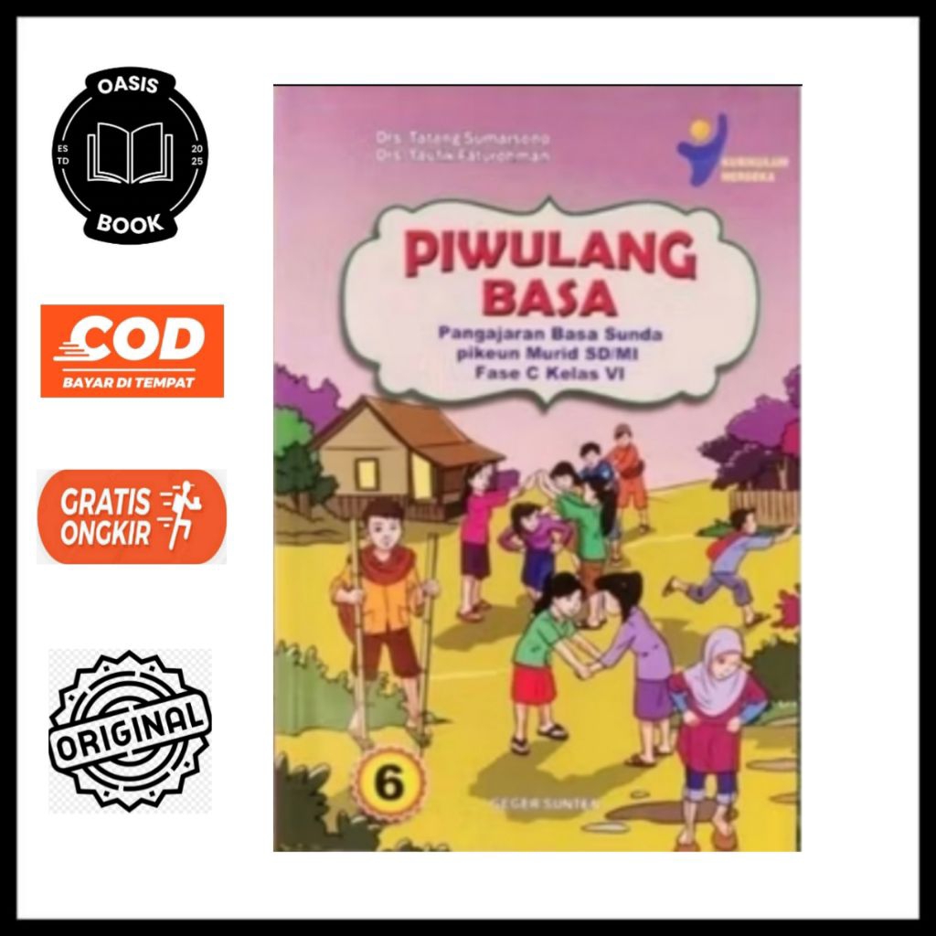BUKU PIWULANG BASA SUNDA PIKEUN MURID KELAS 6 KURIKULUM MERDEKA