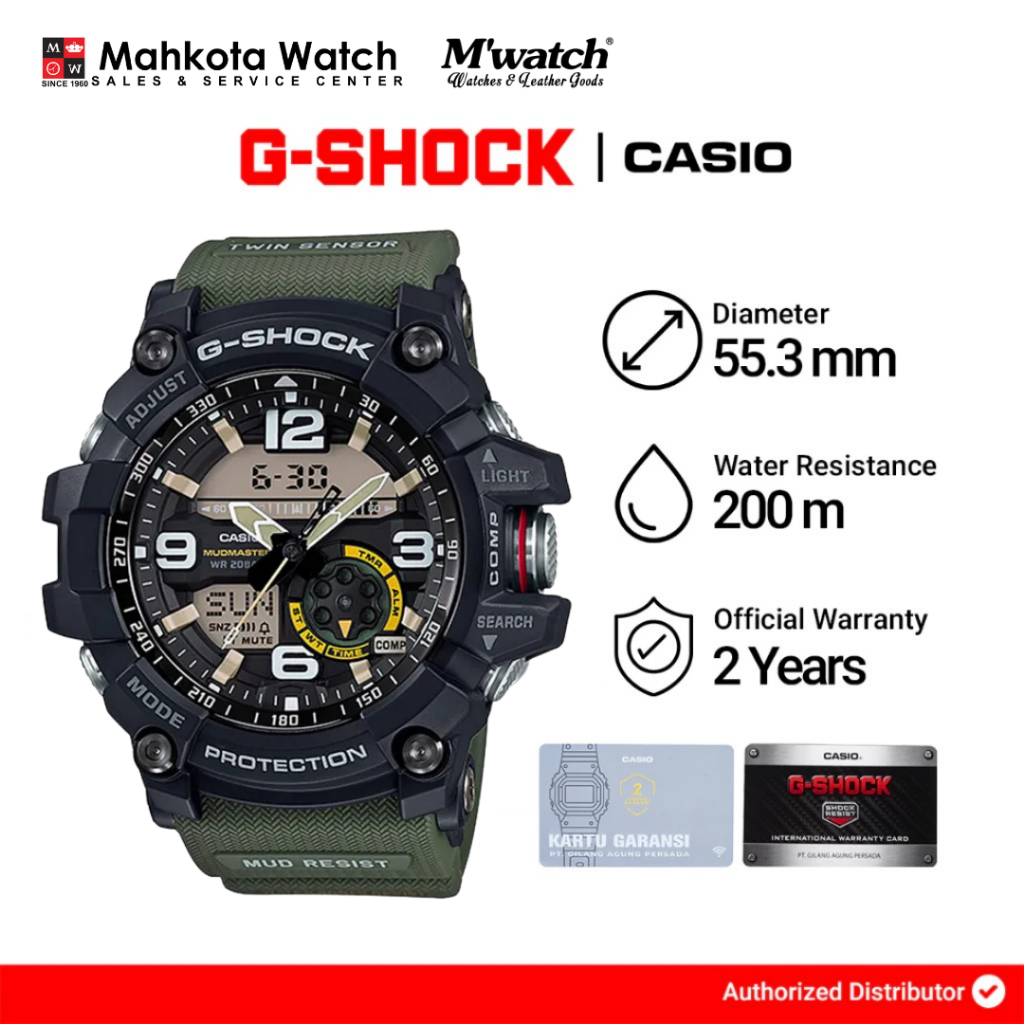 JAM TANGAN PRIA CASIO G-SHOCK GG-1000-1A5DR ORIGINAL