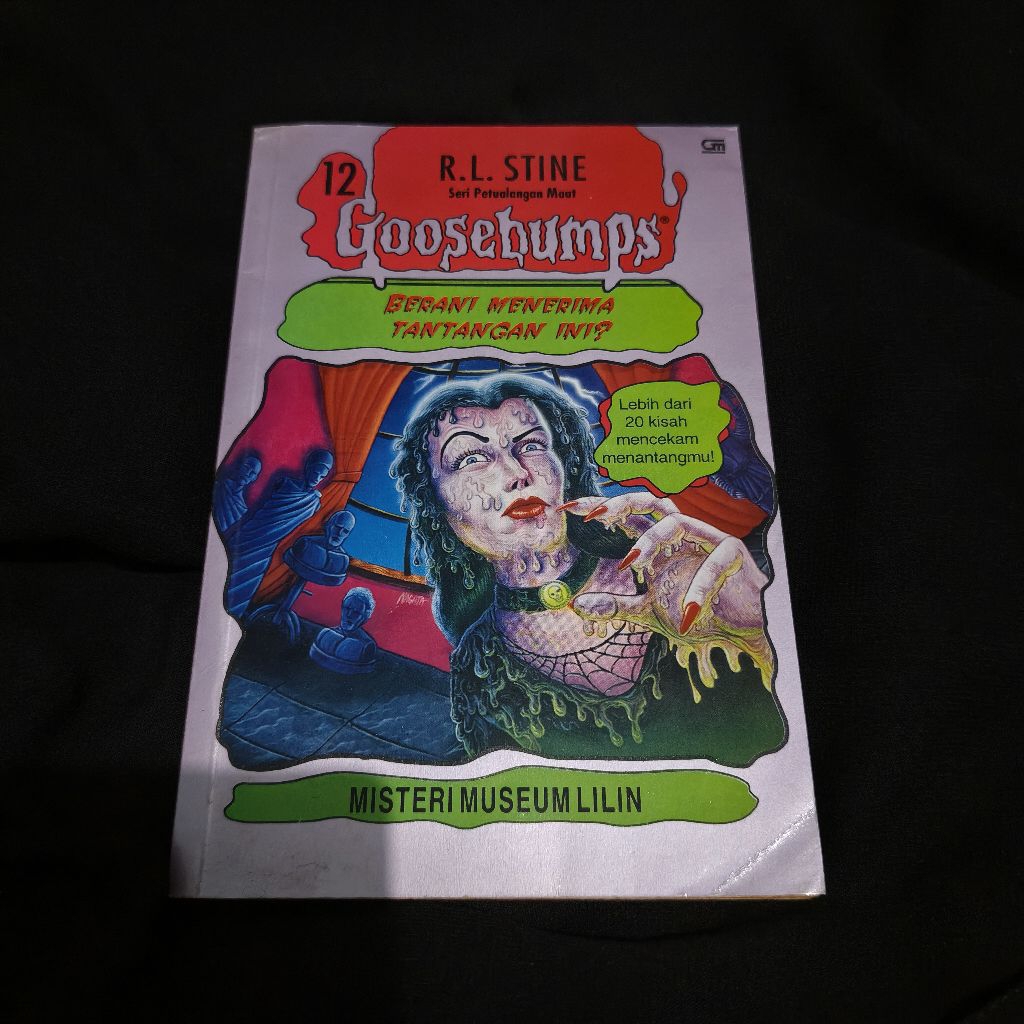 Novel Goosebumps Seri Petualangan maut Misteri Museum Lilin by R L Stine