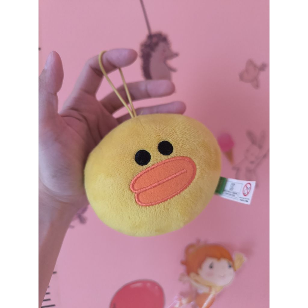 ganci boneka bebek sally duck line friends original preloved