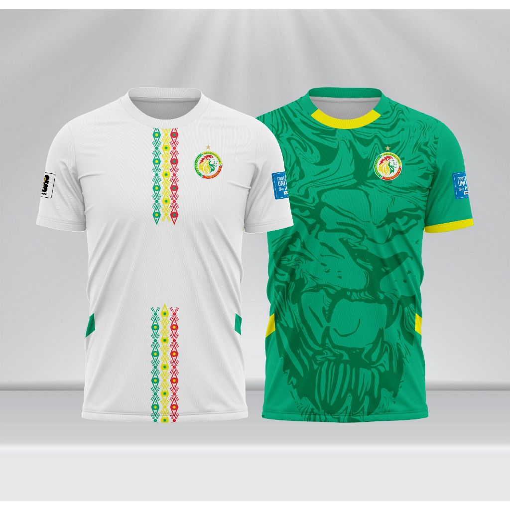Jersey Senegal Home Away 2025 Kualifikasi Piala Dunia 2026 Full Printing