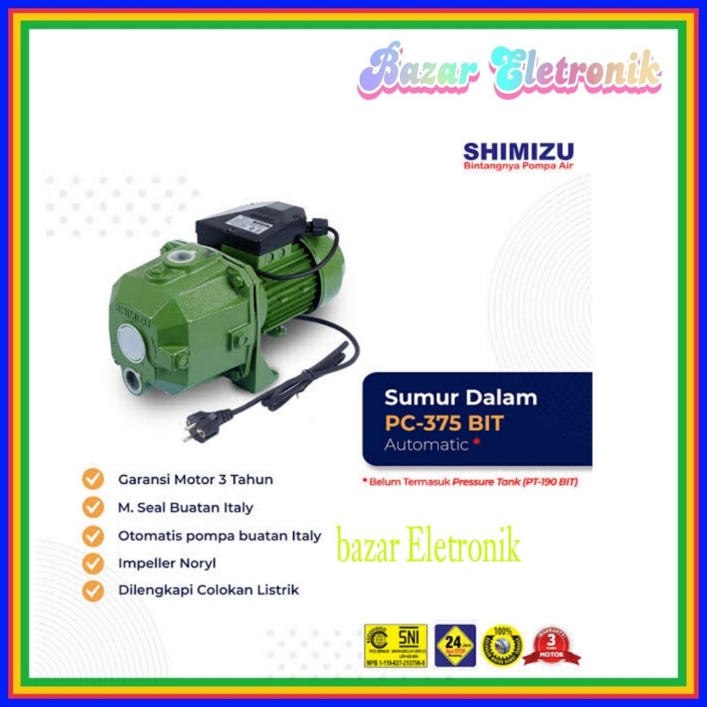 POMPA AIR SHIMIZU 375 BIT