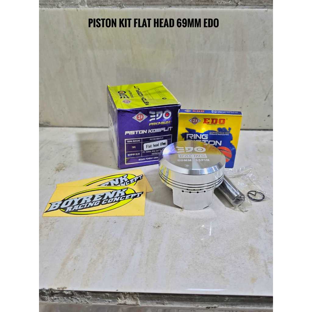 PISTON 68 | 69 | 70 PIN 15 PISTON TIGER 68 PISTON TIGER 70 PISTON DOME CUSTOME EDO  -BOYRENK RACING 