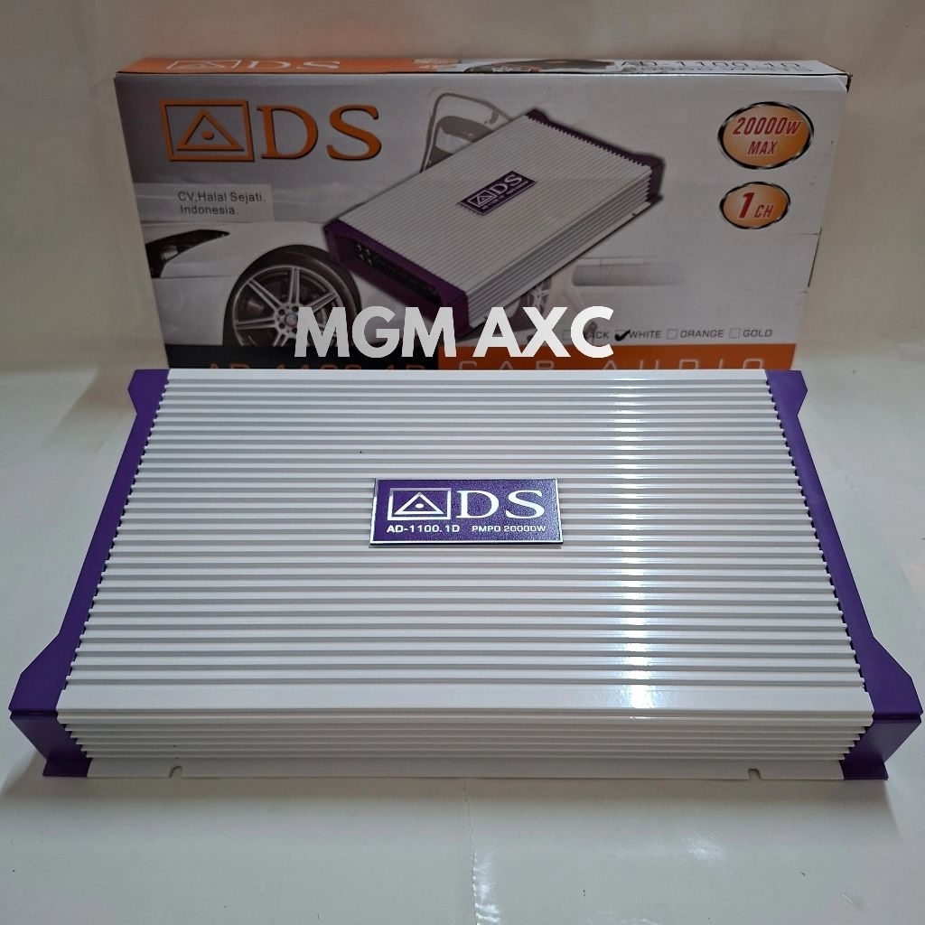 Power Monoblok Amplifier Mobil ADS AD 1100.1D Class D MONOBLOK ADS AD 1100.1D