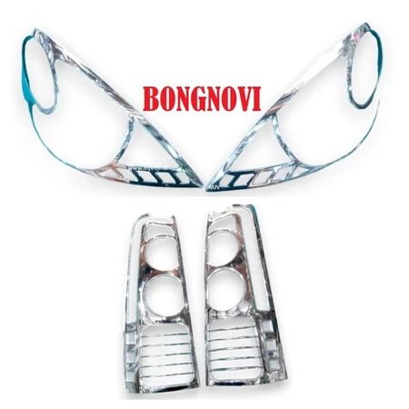 Paket garnish depan belakang avanza/xenia 2004-2006 chrome