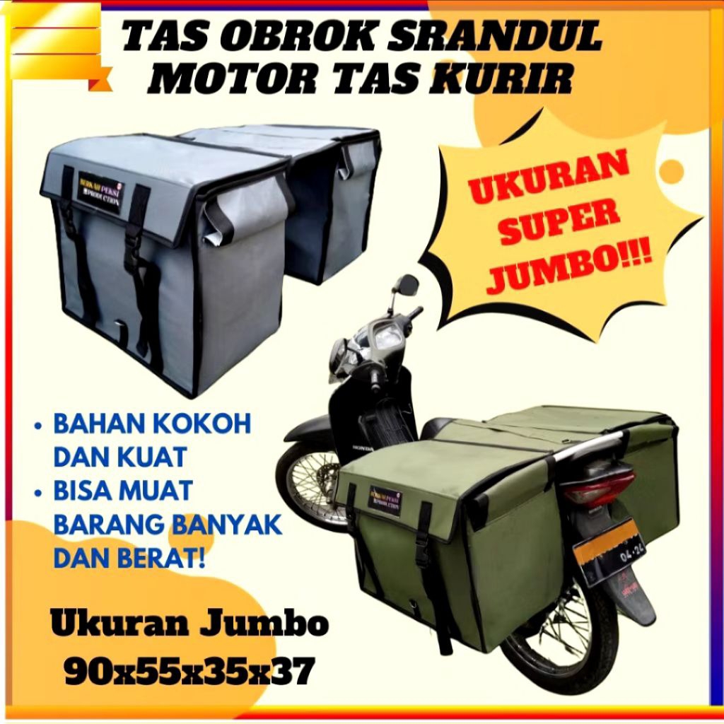 Tas Obrok - Tas Kurir Super Jumbo Anti Air