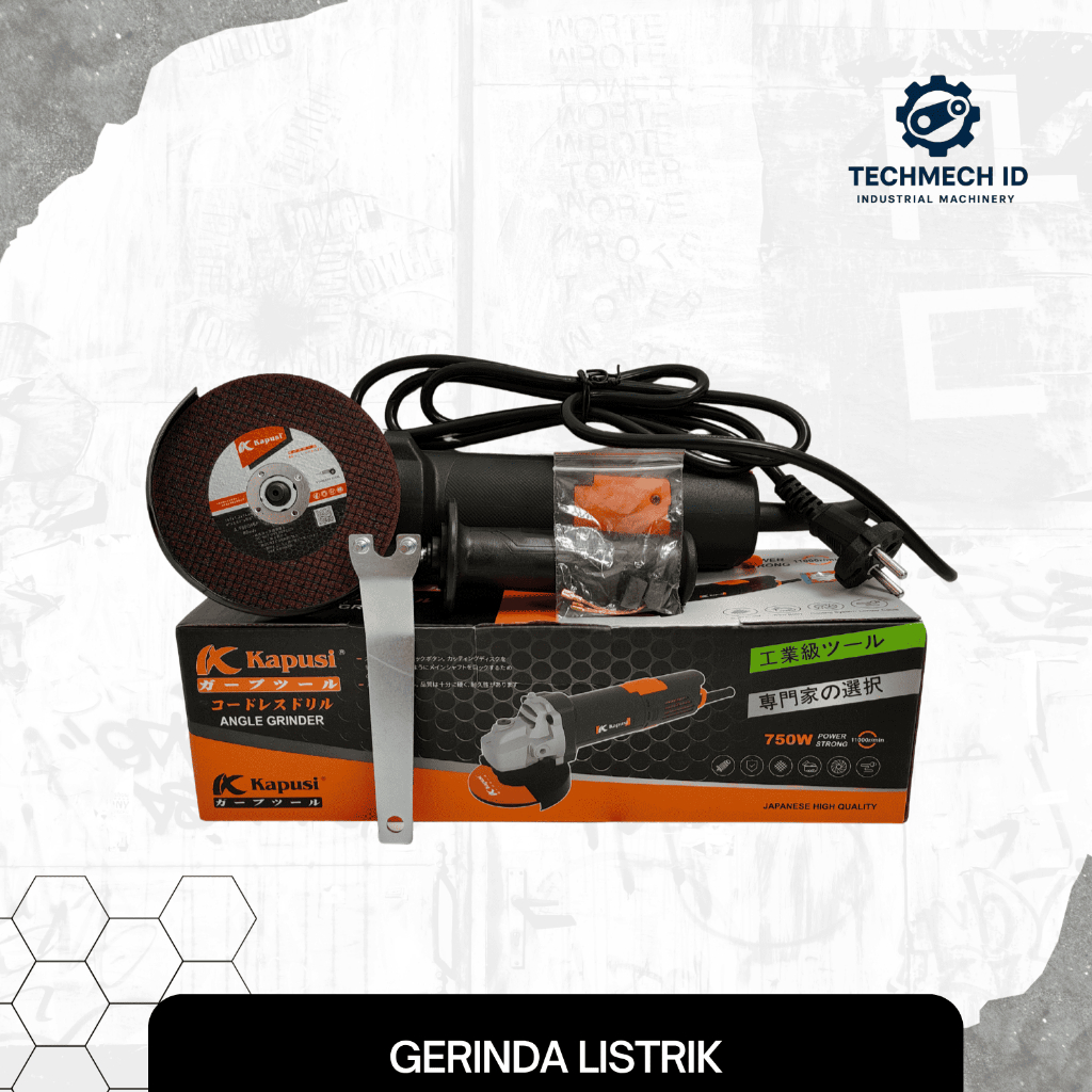 Kapusi Mesin Gerinda Listrik Gerinda Tangan Gerinda Sudut 750watt 850watt 900watt