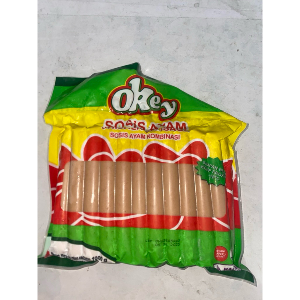 okey nuget dan sosis 1000gr