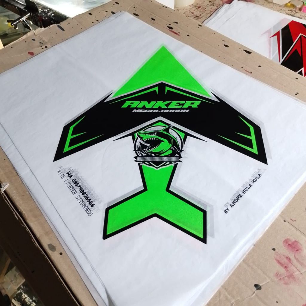 (min50pcs kertas layangan sukoi)