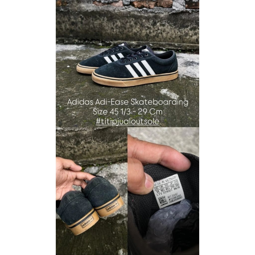 Adidas adiease skateboarding gumsole original