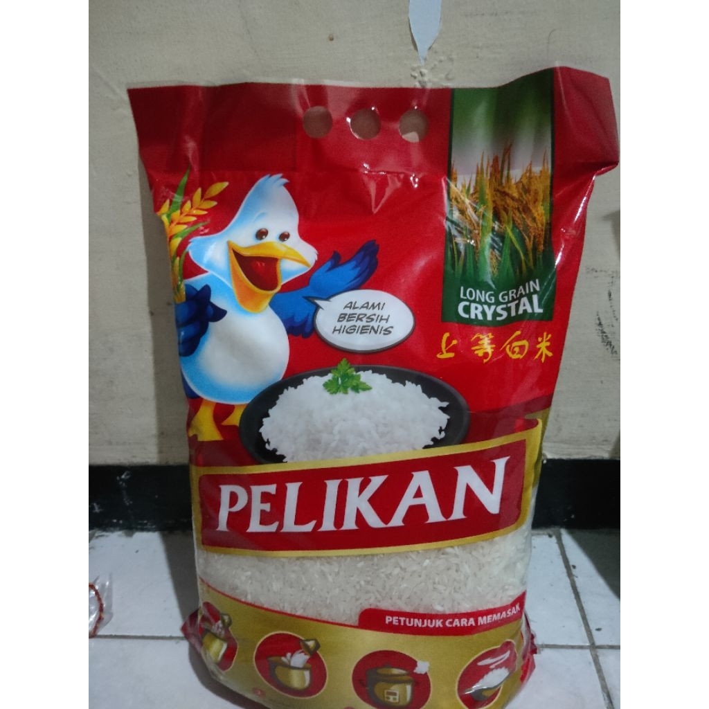 Beras premium Pelikan