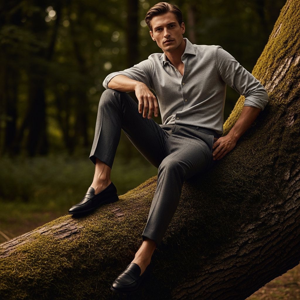 Celana Panjang Slimfit Pria – Outfit Stylish Anak Muda Kekinian