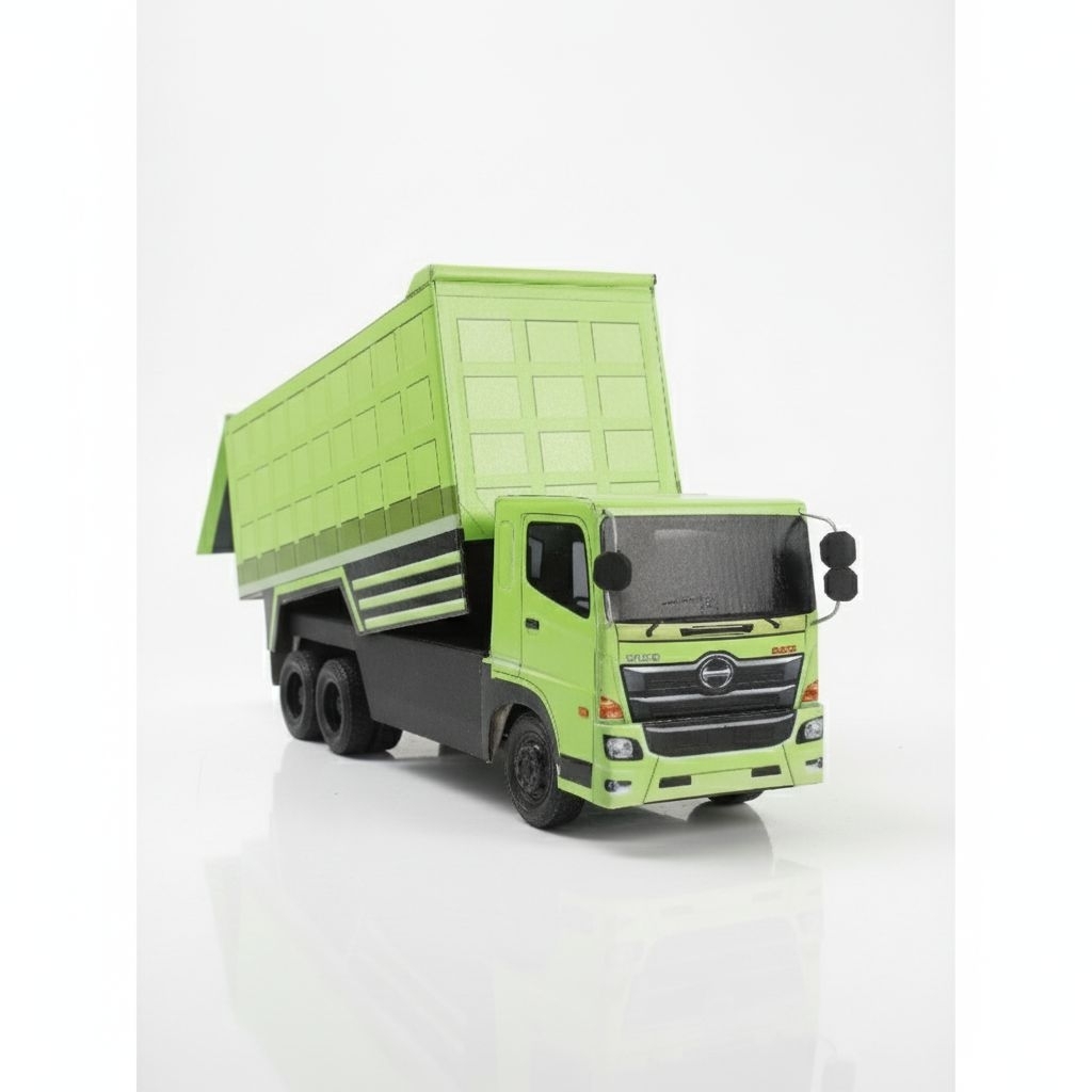 Miniatur Truk Dam Lampu Mainan Anak Truk Dum