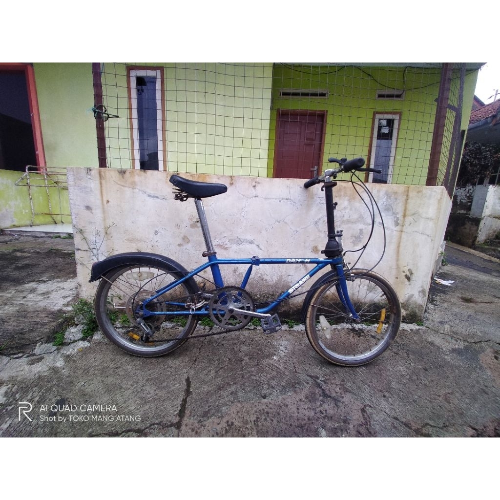 SEPEDA LIPAT DAHON STOWAWAY SERI DH2800373 BAN 20" KLASIK DABIKE classic Original