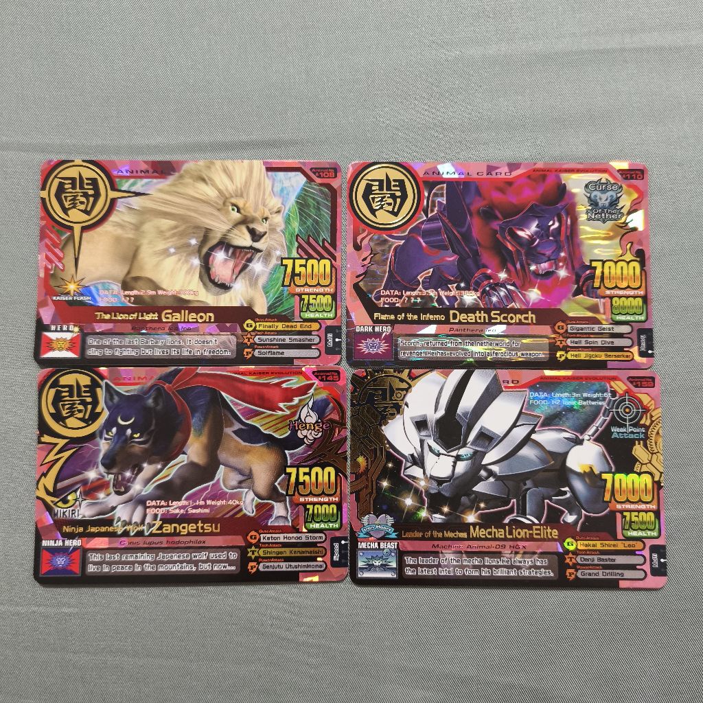 kartu animal kaiser ultra rare (ori)