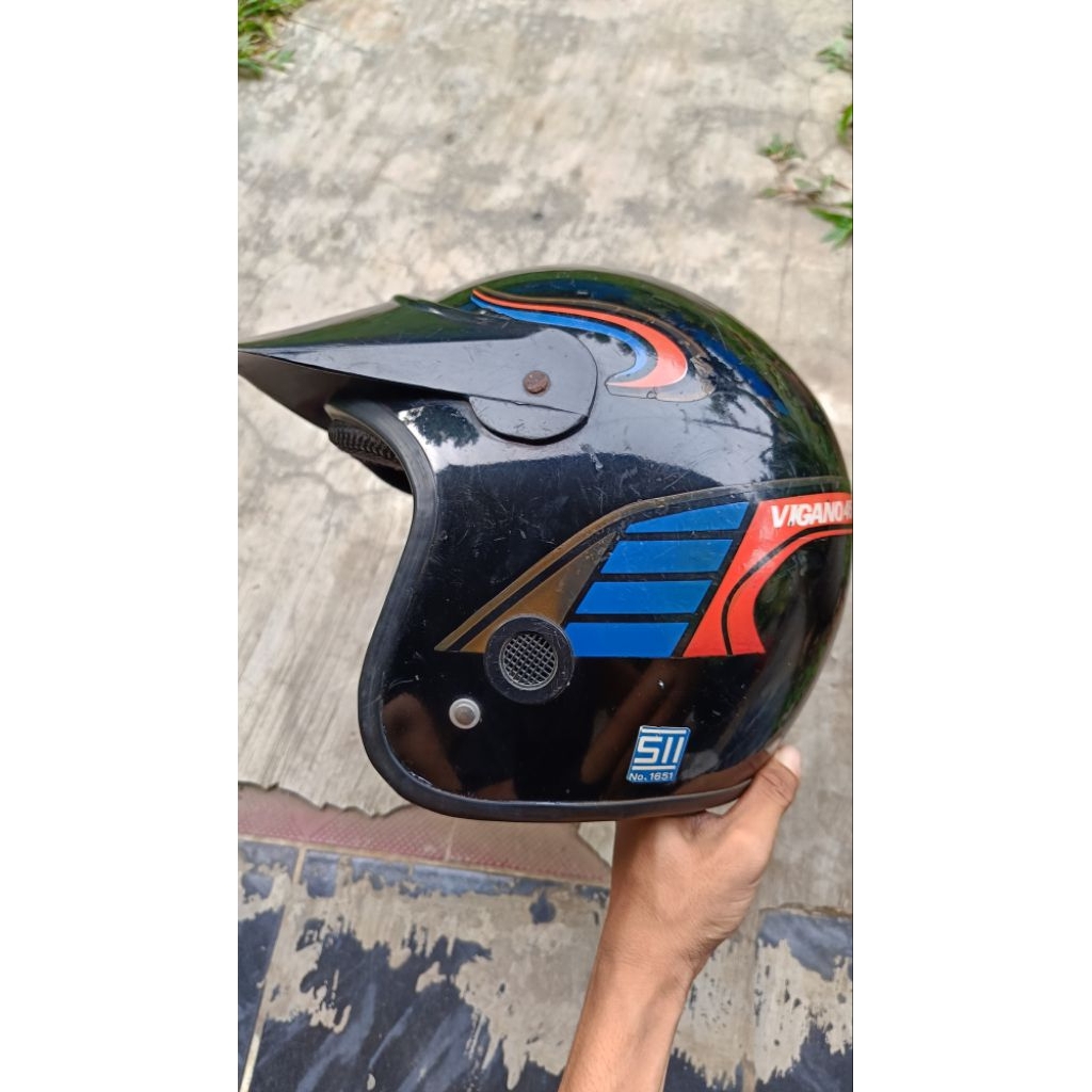 helm jadul vigano original
