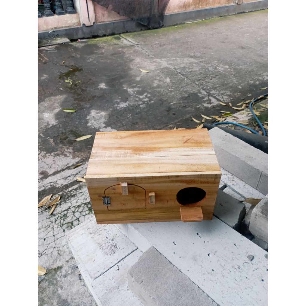 GLODOK BURUNG FALK NURI JALAK KAYU SONOKELING PINTU DEPAN