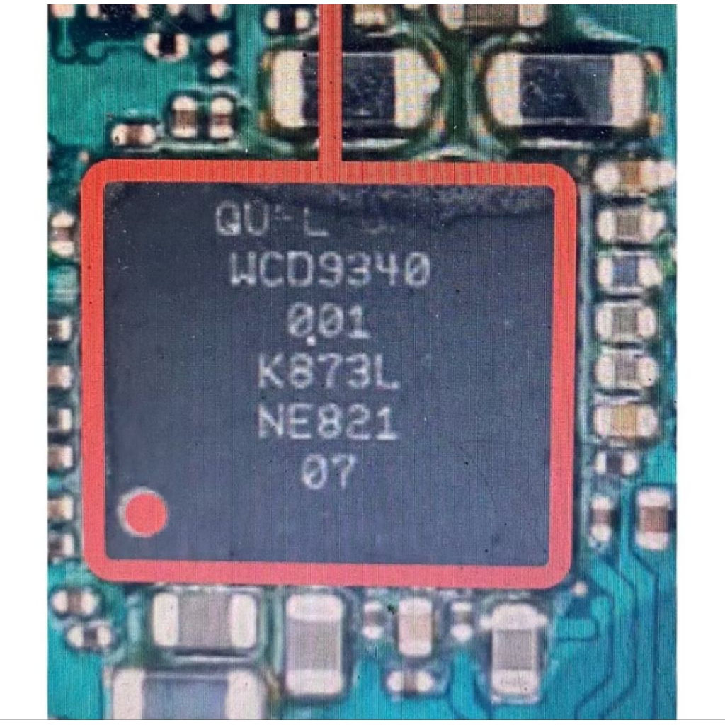 IC audio (WDC9340-001) Sony Xperia xz3 H9436-H9493-H8416-SOV39-SO-01L tested.