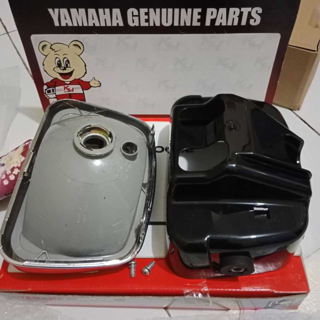 HEAD LAMP ORIGINAL YAMAHA ASSY REFLEKTOR RX KING COPOTAN LAMPU DEPAN RX KING OVAL ORIGINAL COPOTAN S