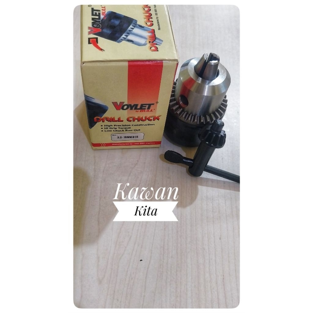 Kepala Bor VOYLET / Drill Chuck Voylet 16mm