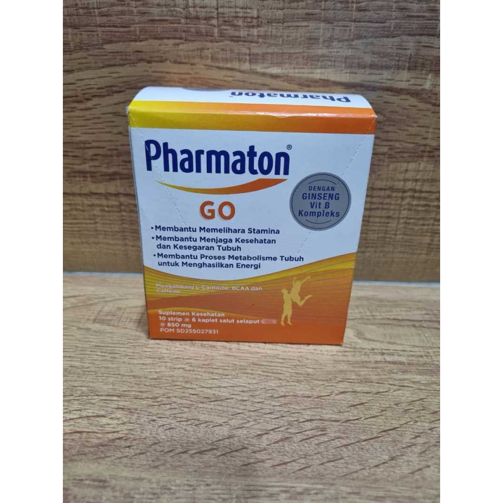 Pharmaton Go multivitamin 60 box kaplet