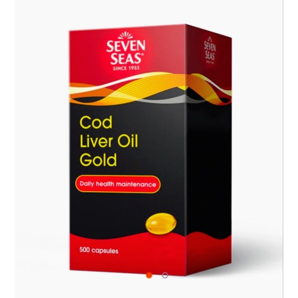 seven seas cod liver oil gold 500 s