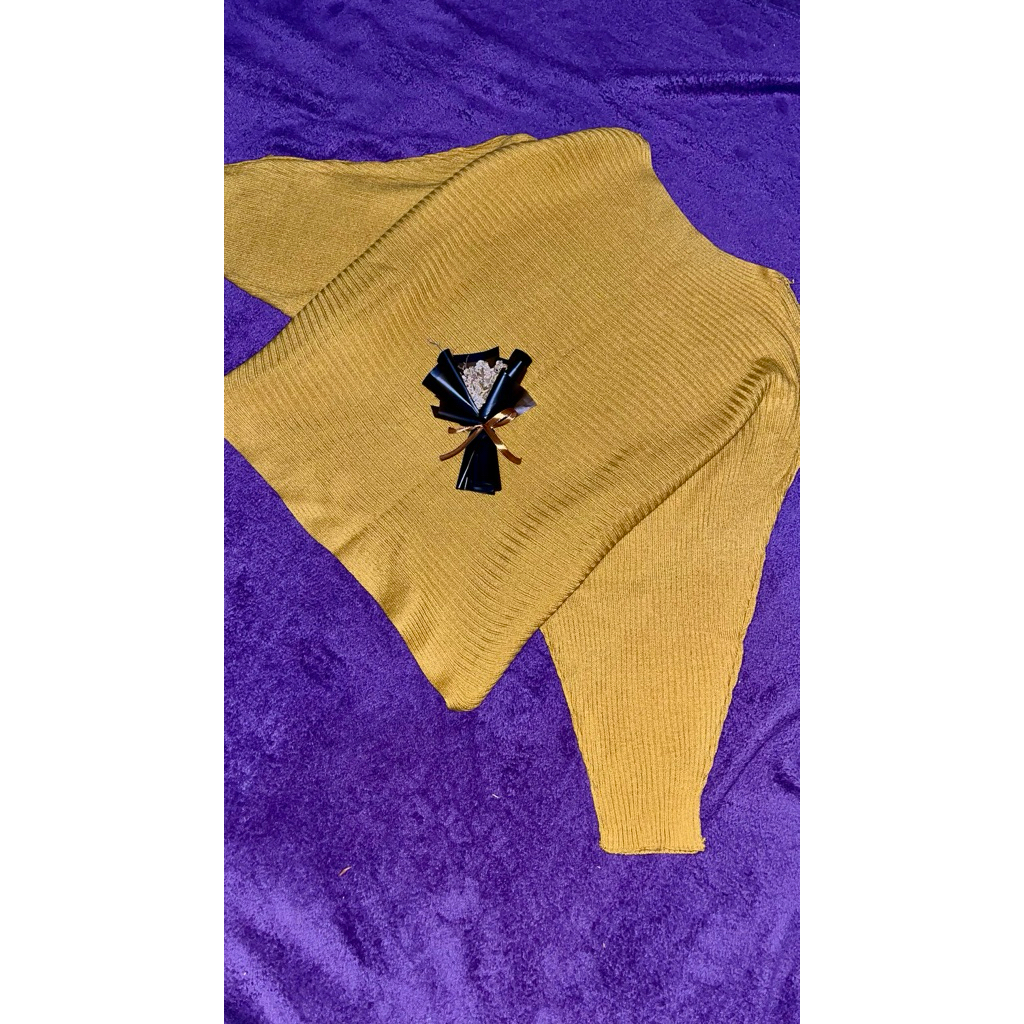 Preloved Batwing Rajut